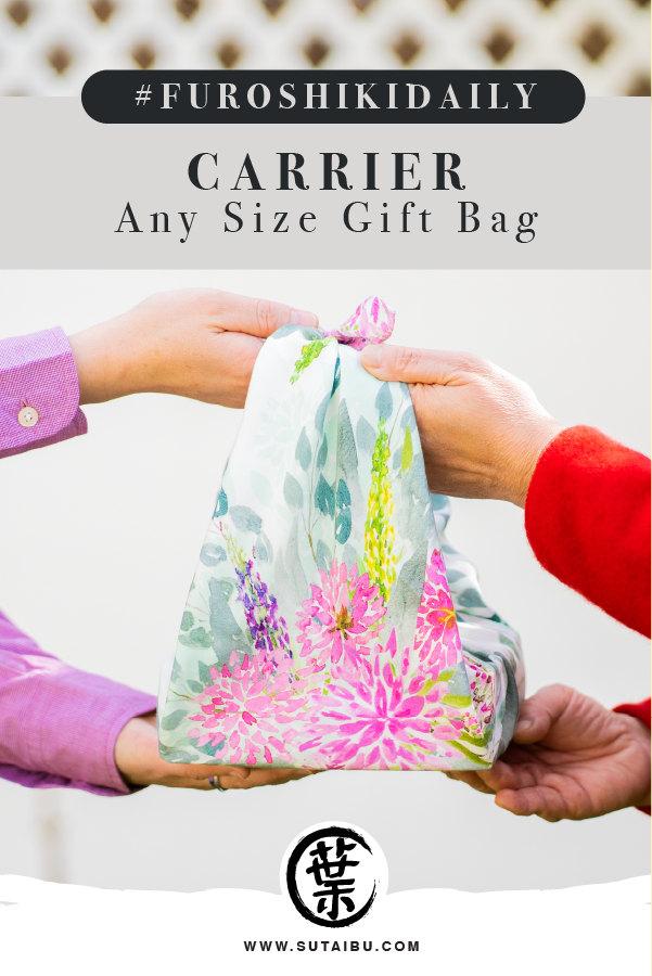 #FuroshikiDaily Cute Reusable Gift for Her