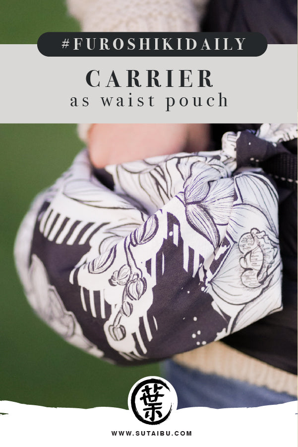 #FuroshikiDaily Multifunctional Waist Pouch and Mini Tote Bag