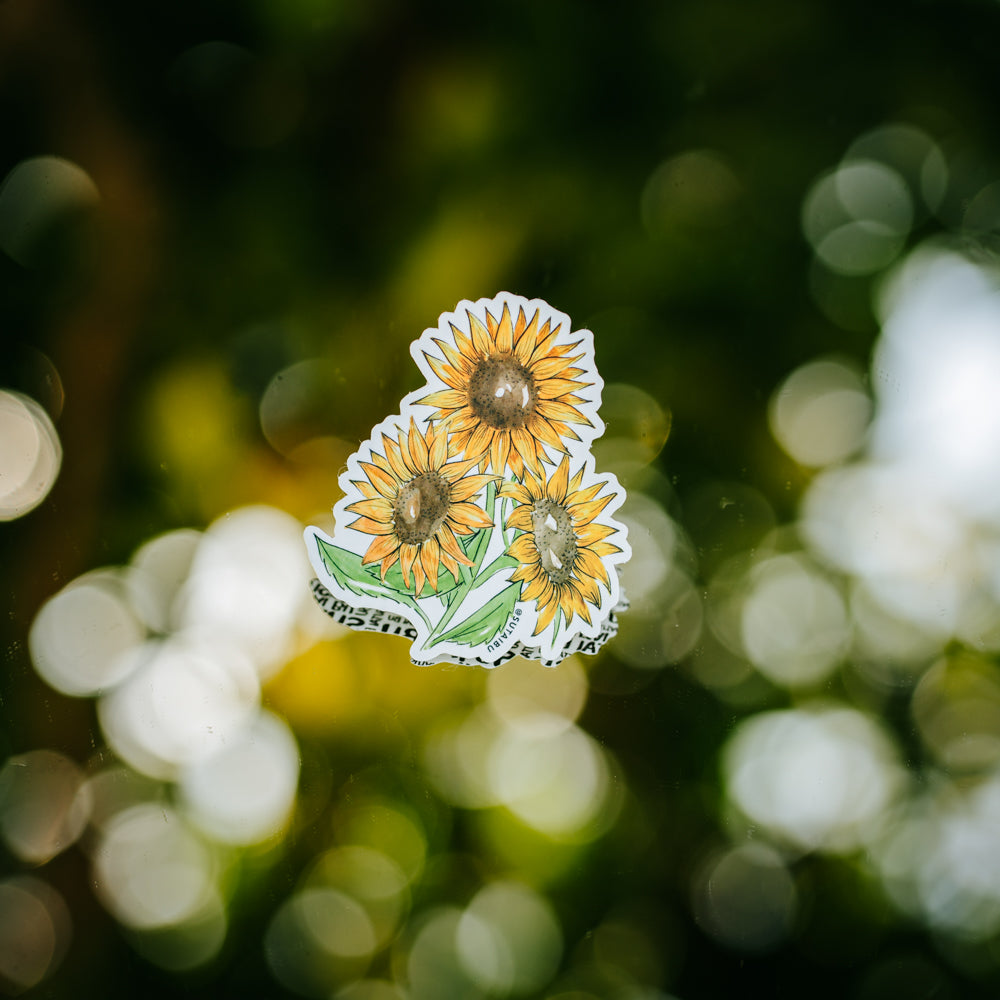 Sunflower Field Sticker