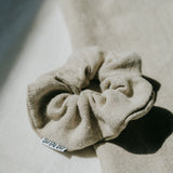 scrunchie-linen-beige
