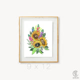 Sunflower Bouquet