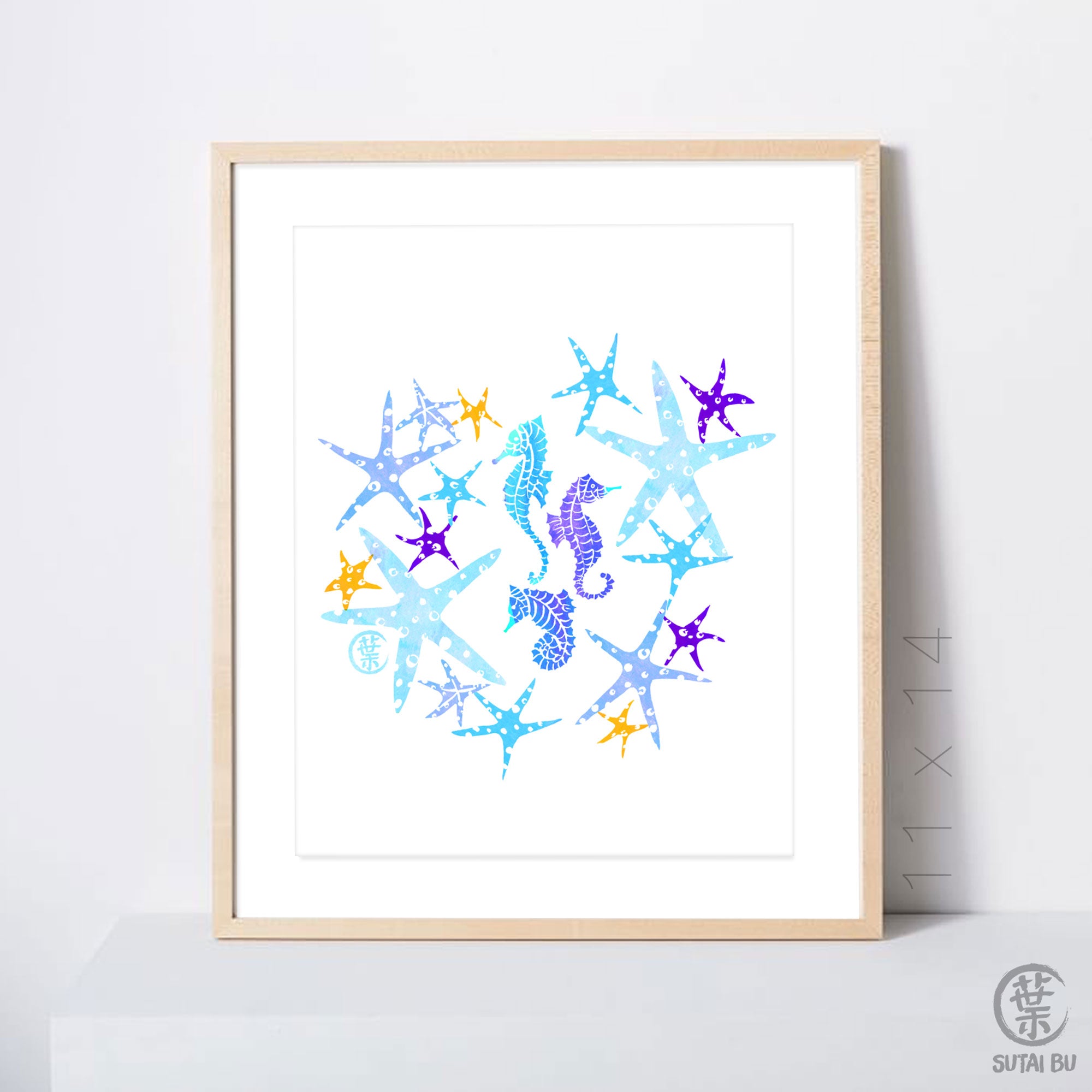 Blue Dancing Star