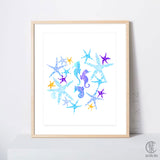 Blue Dancing Star