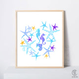 Blue Dancing Star