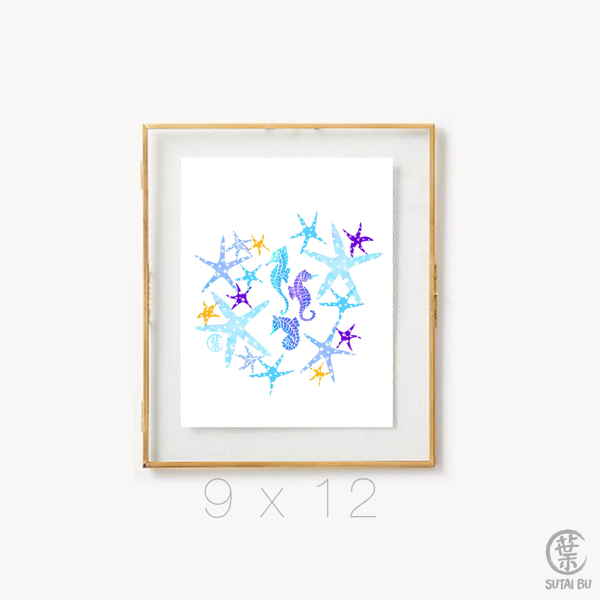 Blue Dancing Star