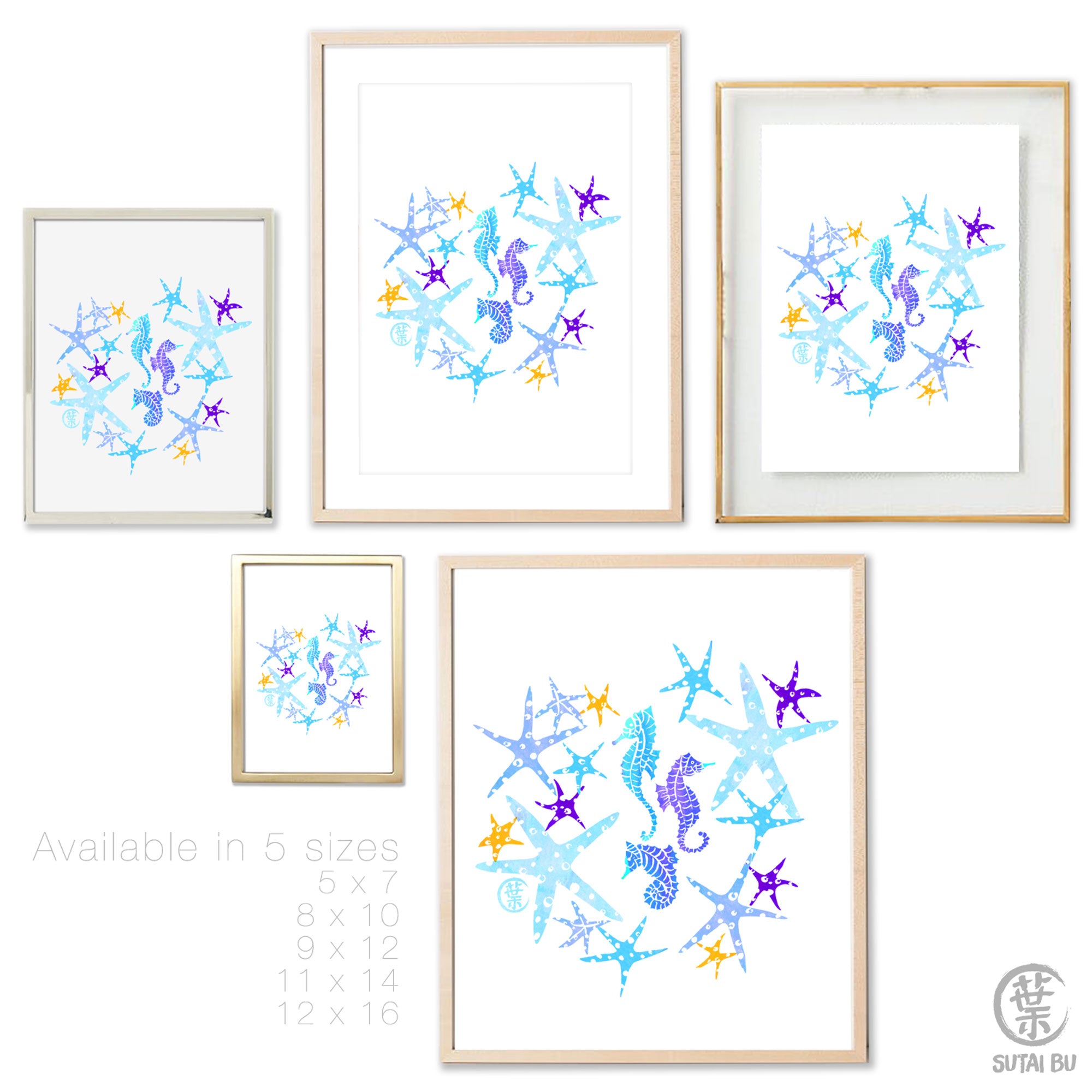 Blue Dancing Star