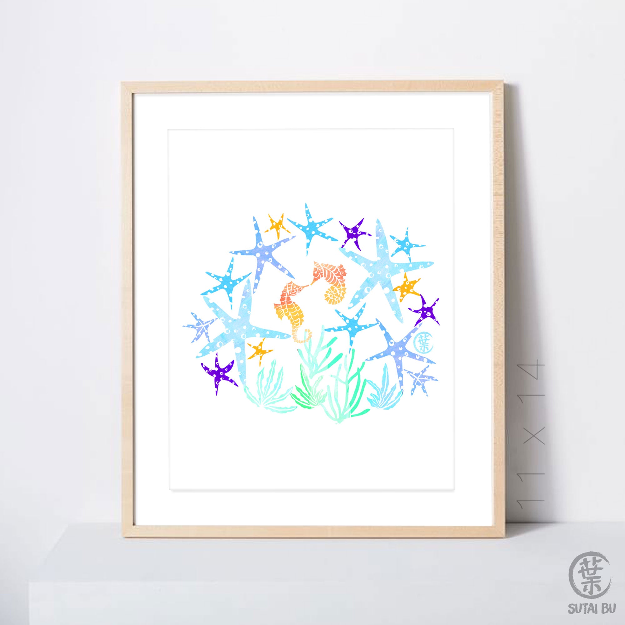Orange Dancing Star