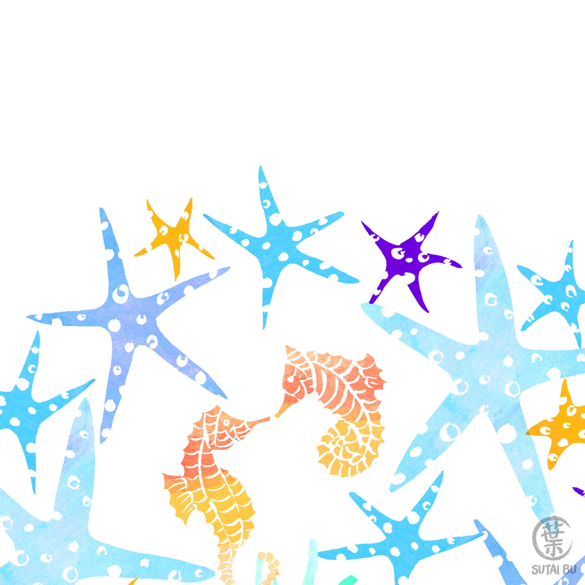 Orange Dancing Star