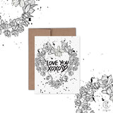 Greeting Card - Love You