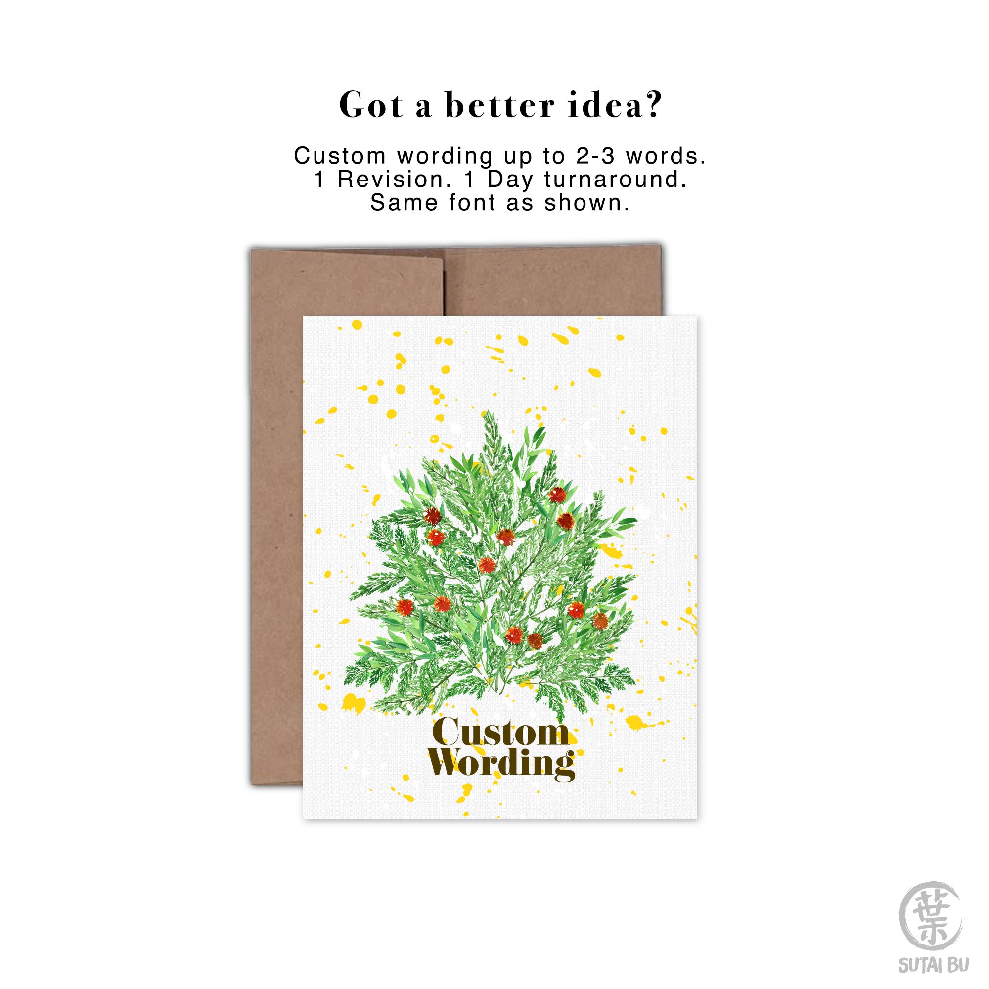 Greeting Card - Merry Christmas
