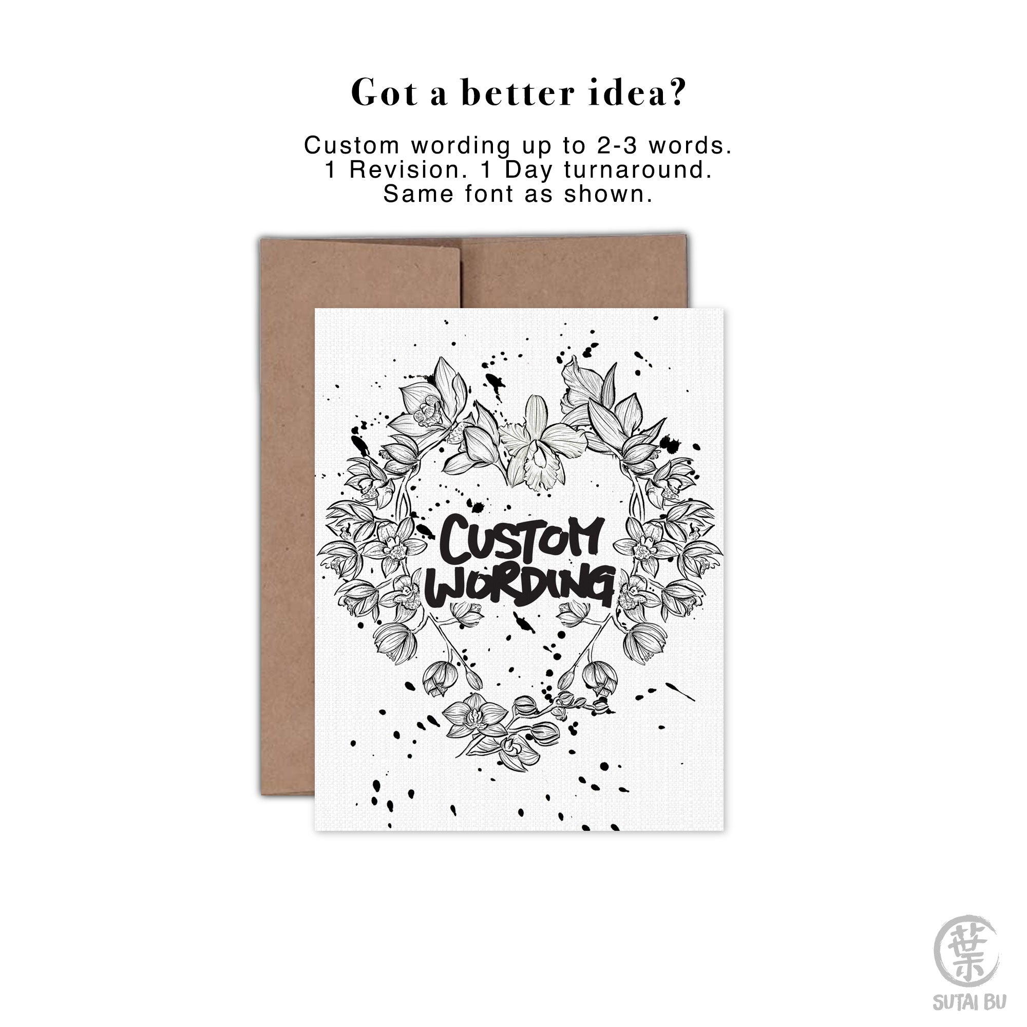Greeting Card - Love You