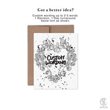 Greeting Card - Love You