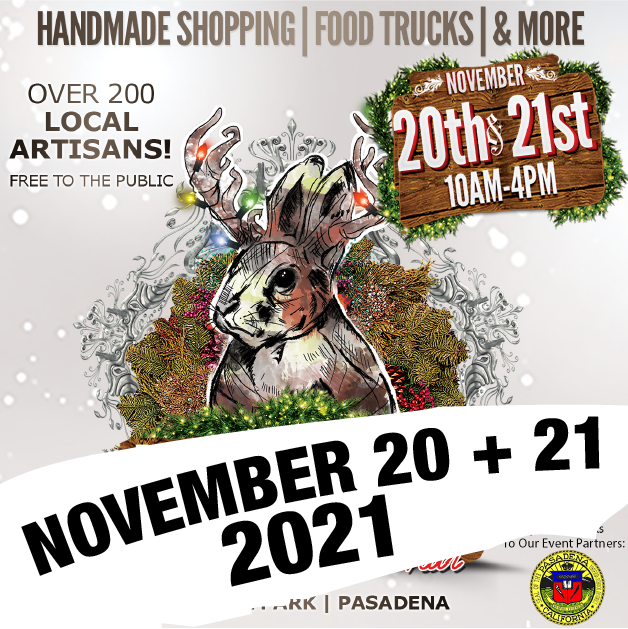Jackalope Craft Fair in Pasadena, CA - November 20 - 21