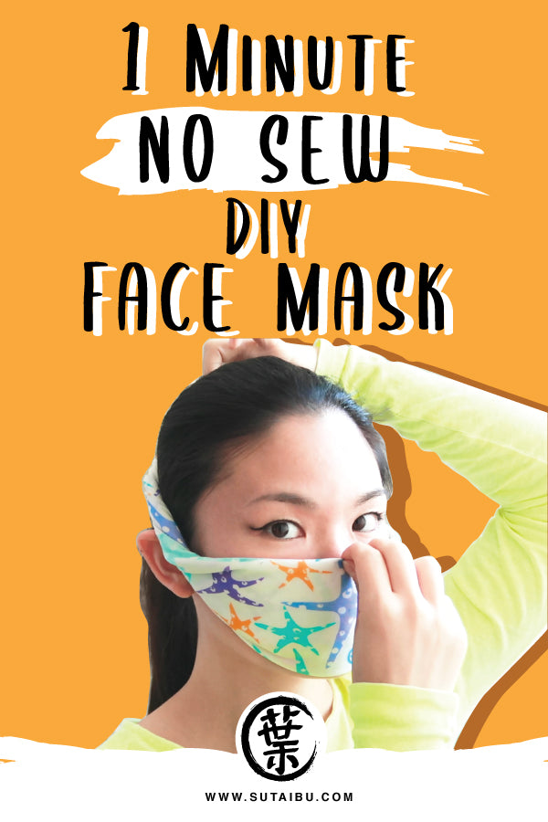 Easy Way to Furoshiki a Face Mask without Sewing